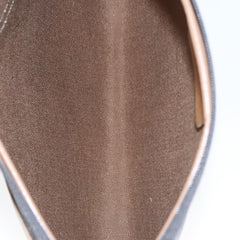 Christian Dior Vintage Honeycomb Zip Pouch Coated Canvas