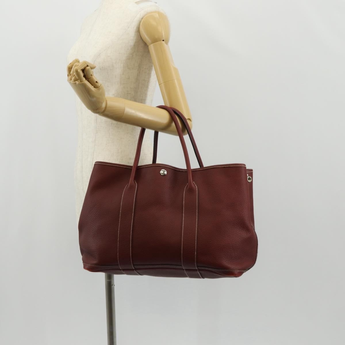 Hermes Garden Party Tote Leather