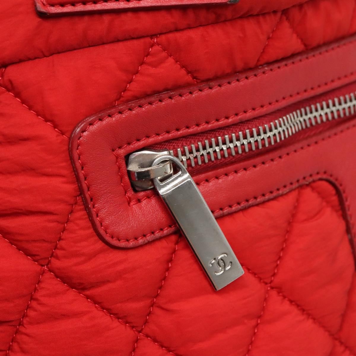 Chanel Coco Cocoon Reversible Tote Quilted Nylon