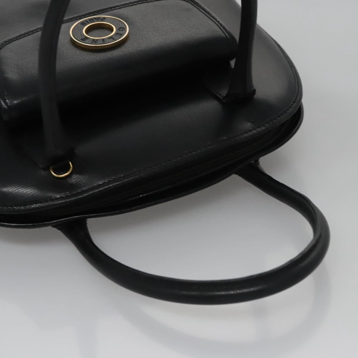 Celine Circle Logo Handbag Leather