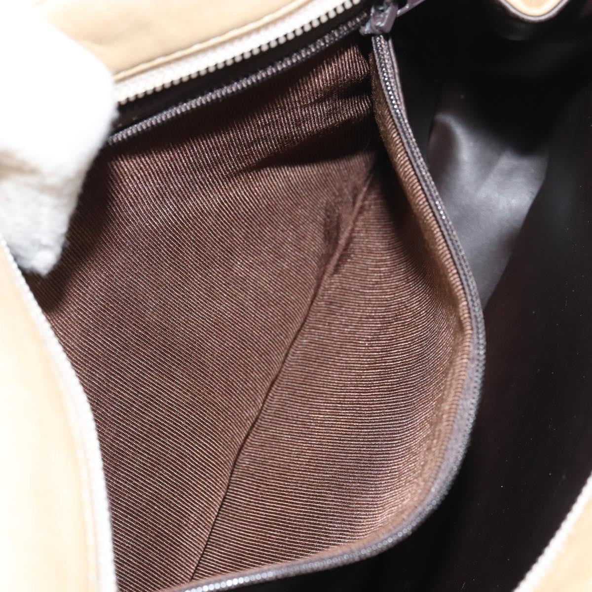 Bally Vintage Chain Shoulder Bag Quilted Leather