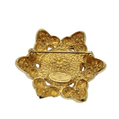Chanel Baroque CC Brooch Metal