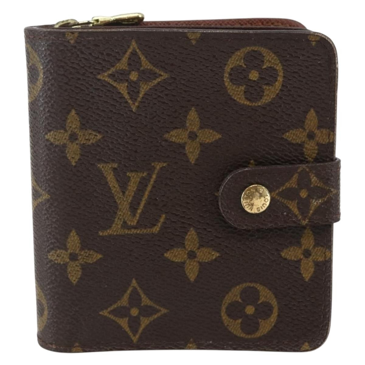 Louis Vuitton Compact Zippe Wallet Monogram Canvas