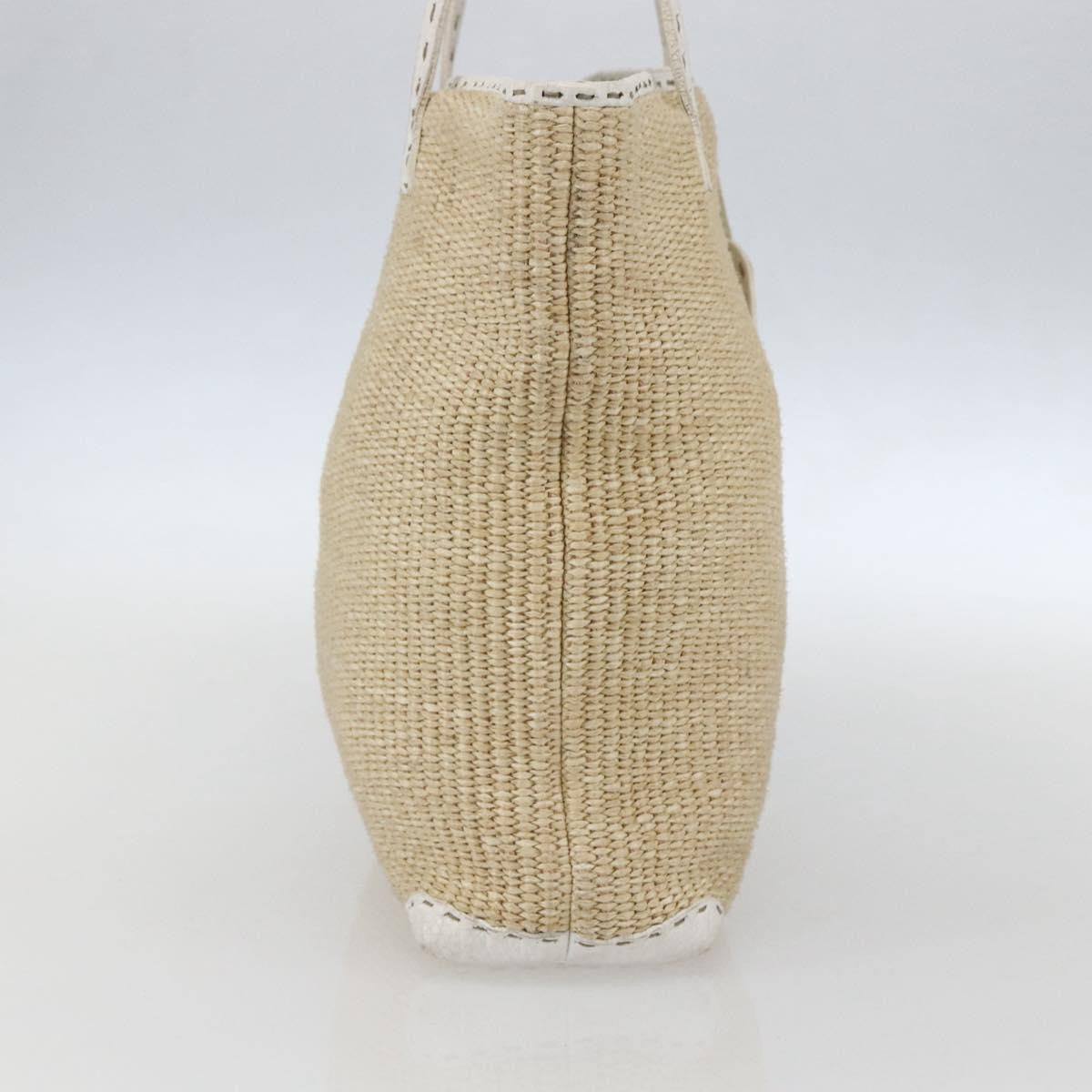 Fendi Selleria Tote Bag Raffia