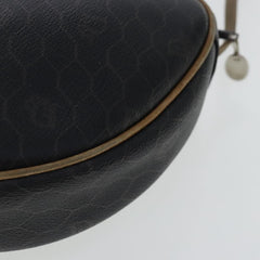 Christian Dior Vintage Honeycomb Shoulder Bag Canvas