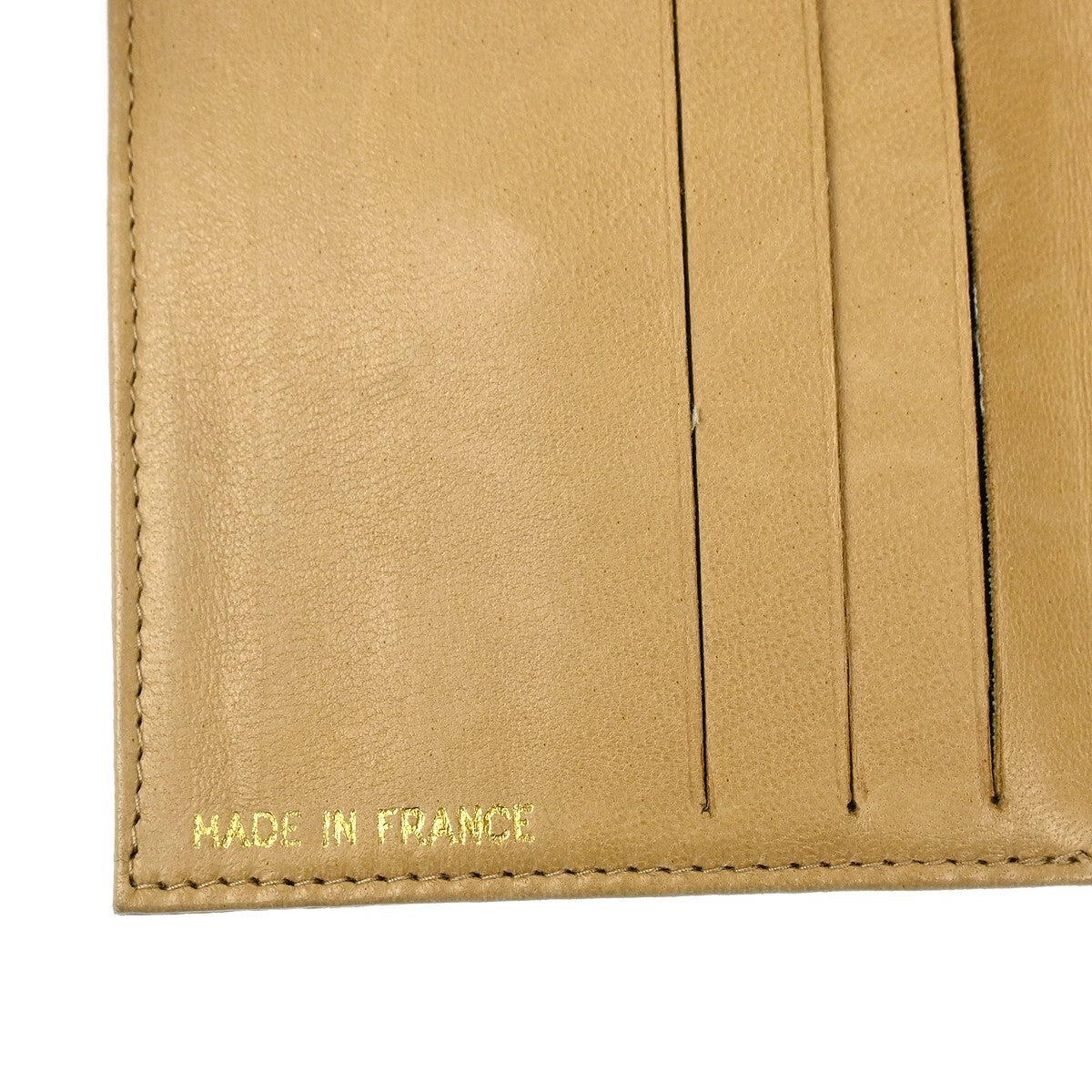 Chanel Vintage Timeless CC Bifold Wallet Caviar