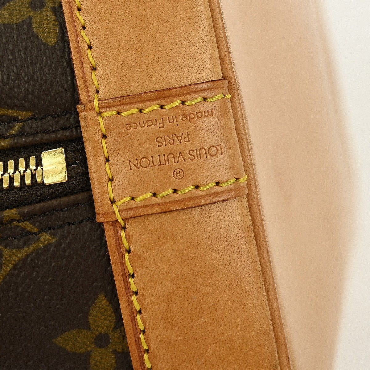 Louis Vuitton Alma Handbag Monogram Canvas