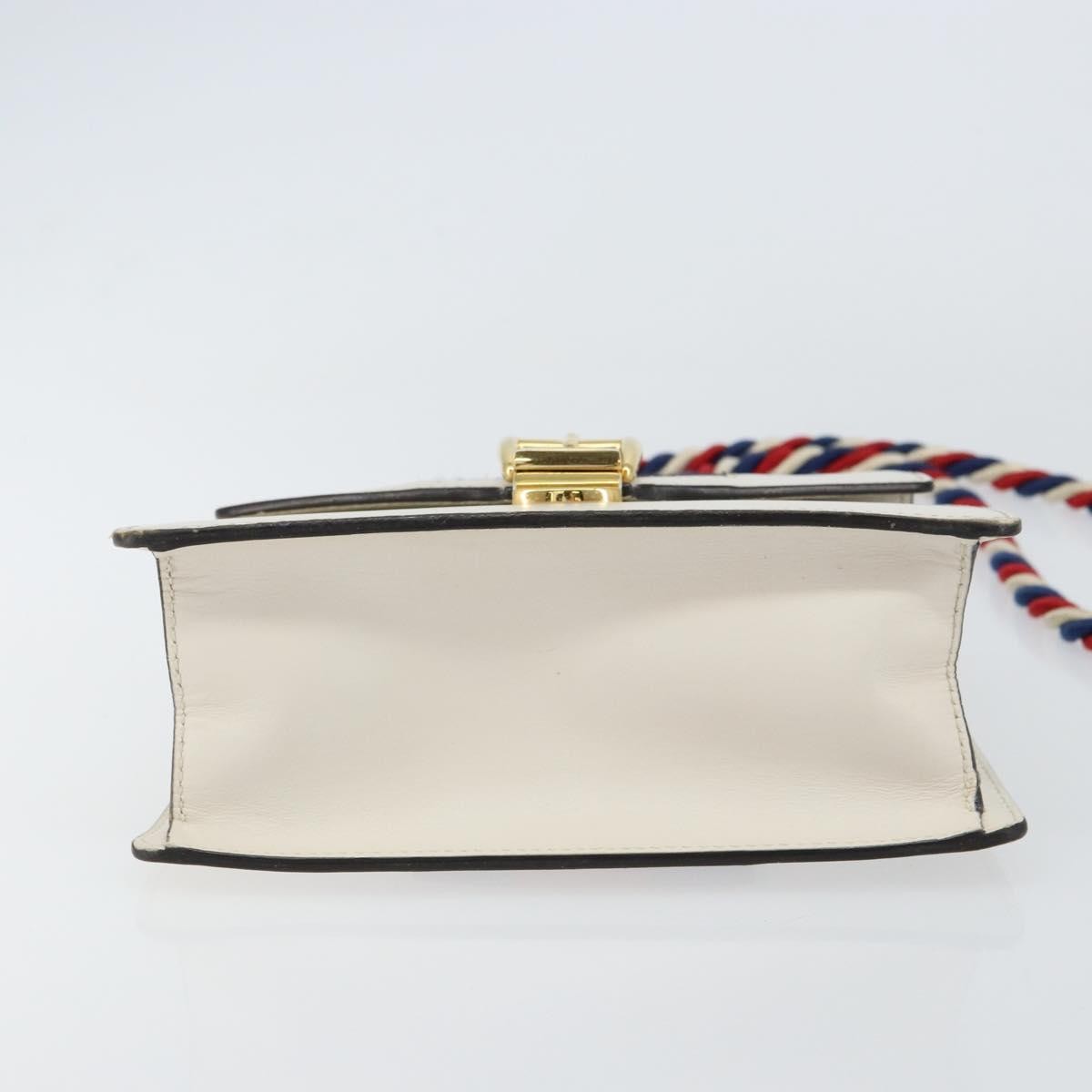 Gucci Sylvie Top Handle Bag Leather