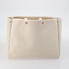 Hermes Herbag Cabas Toile and Leather