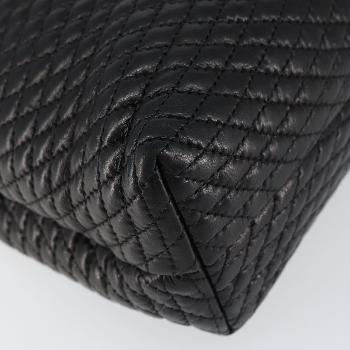 Bally Vintage Handbag Quilted Leather