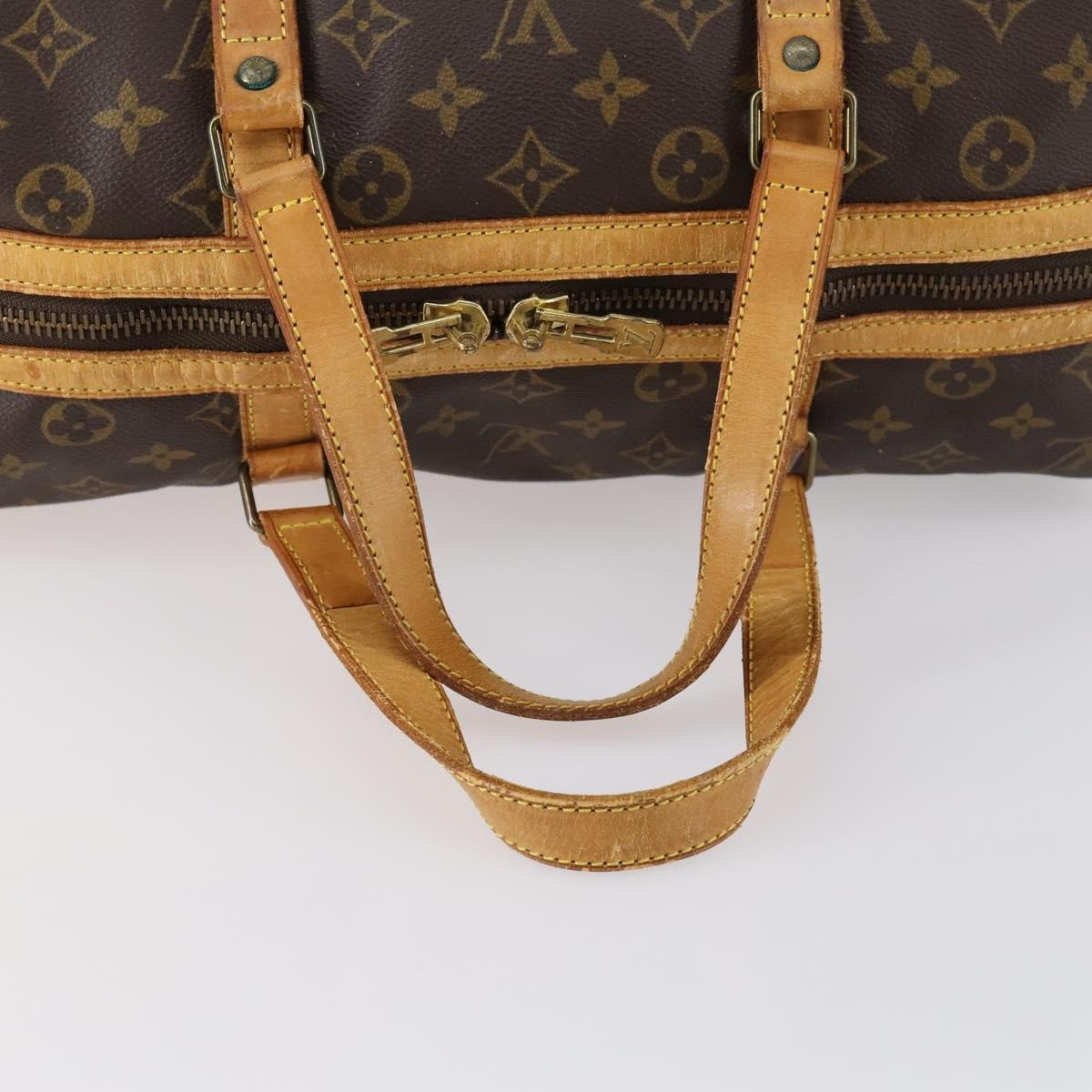 Louis Vuitton Sac Souple Handbag Monogram Canvas