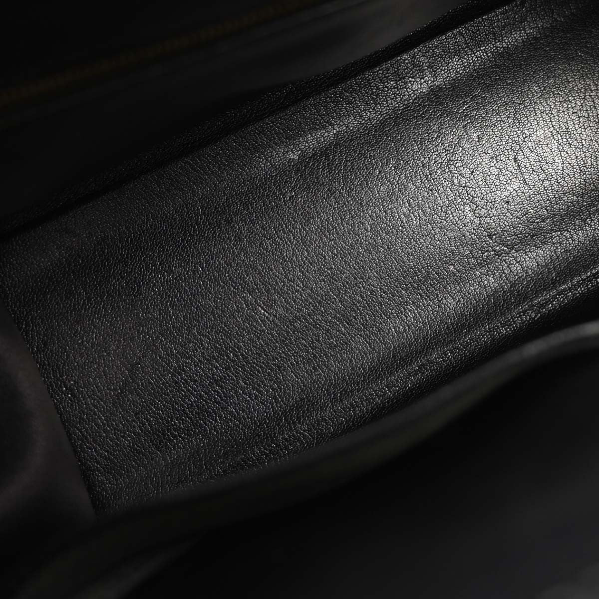 Hermes Kelly Handbag Black Courchevel with Palladium Hardware