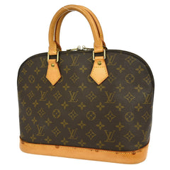 Louis Vuitton Alma Handbag Monogram Canvas