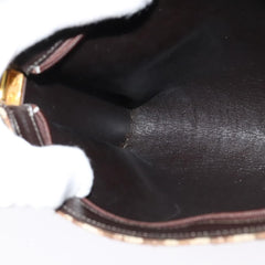 Christian Dior Vintage Trotter Shoulder Bag Canvas