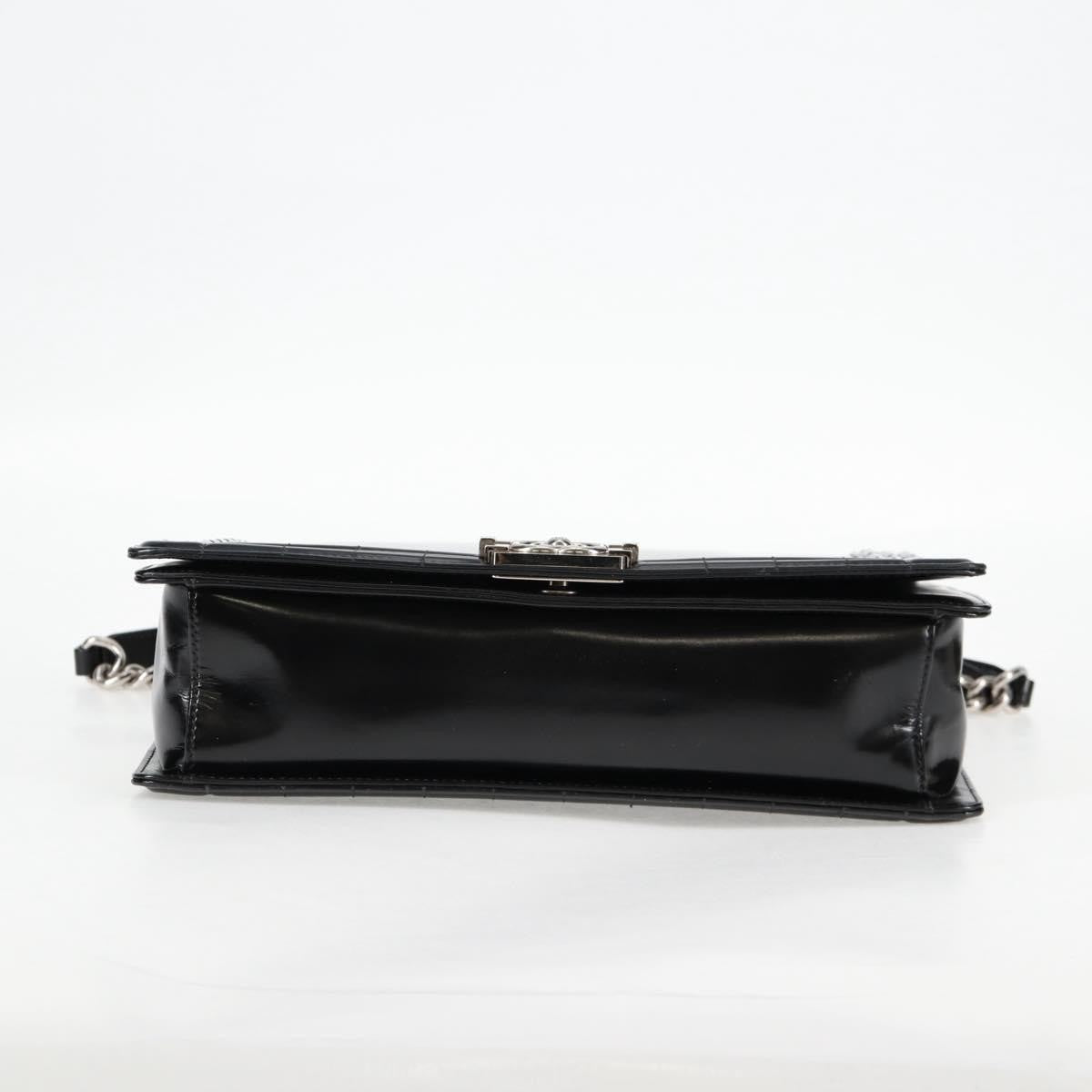 Chanel Reverso Boy Flap Bag Patent