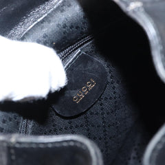 Gucci Vintage Bamboo Backpack Leather