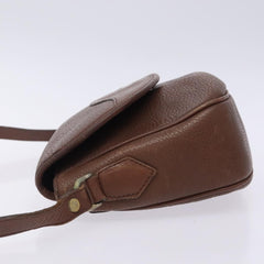 Burberry Flap Shoulder Bag Leather