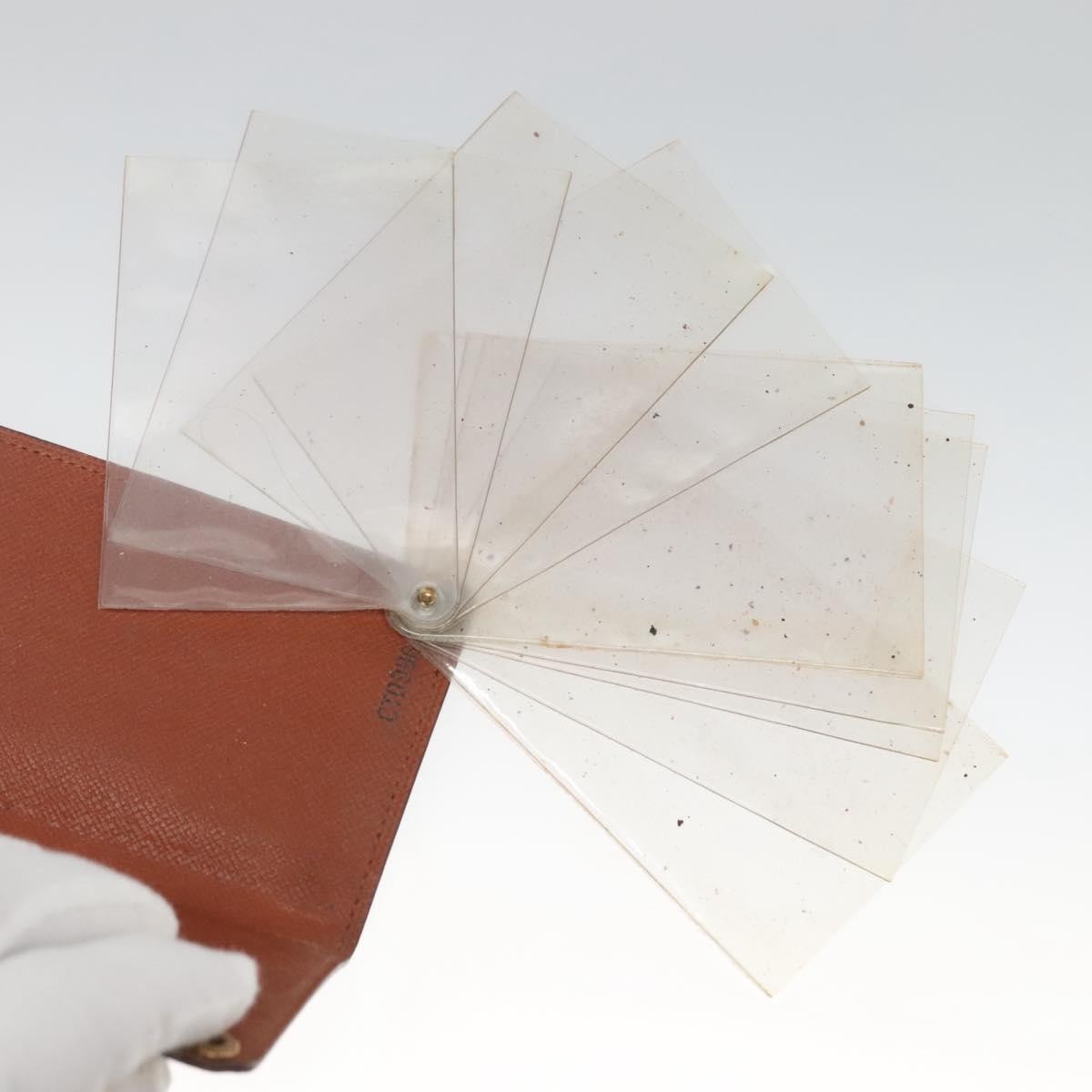 Louis Vuitton Porte Cartes Pression Card Case Monogram Canvas