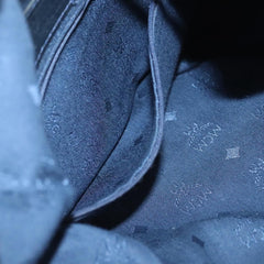 MCM Drawstring Shoulder Bag Leather