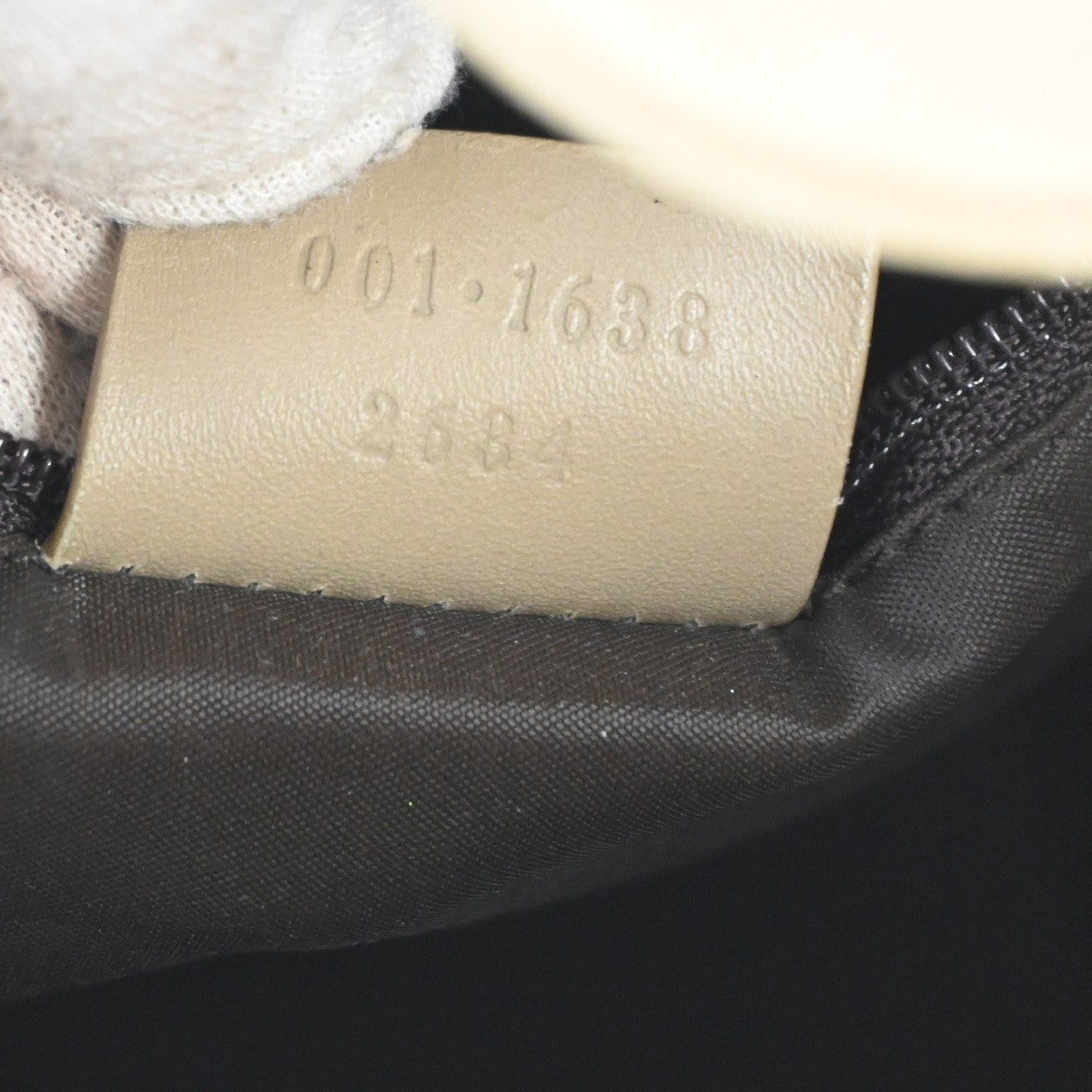 Gucci Vintage Bamboo Handle Open Hobo Leather