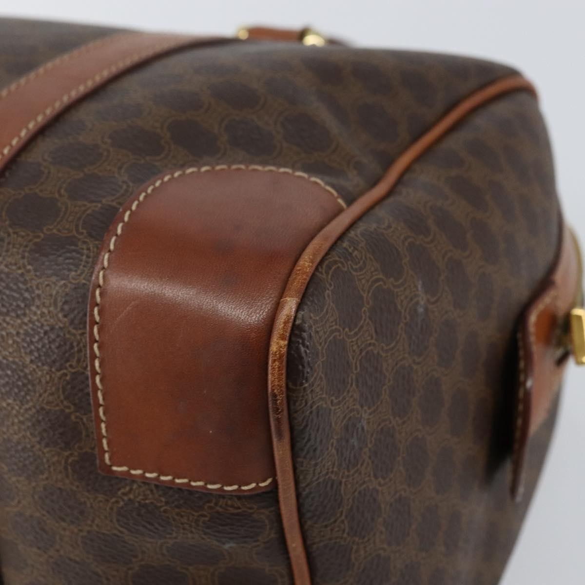 Celine Vintage Macadam Boston bag Canvas