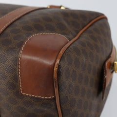 Celine Vintage Macadam Boston bag Canvas