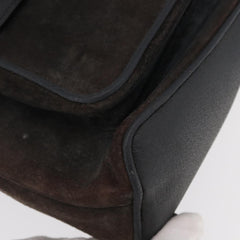 Gucci Vintage Bamboo Backpack Suede