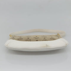 MCM Visetos Handbag Canvas and Leather