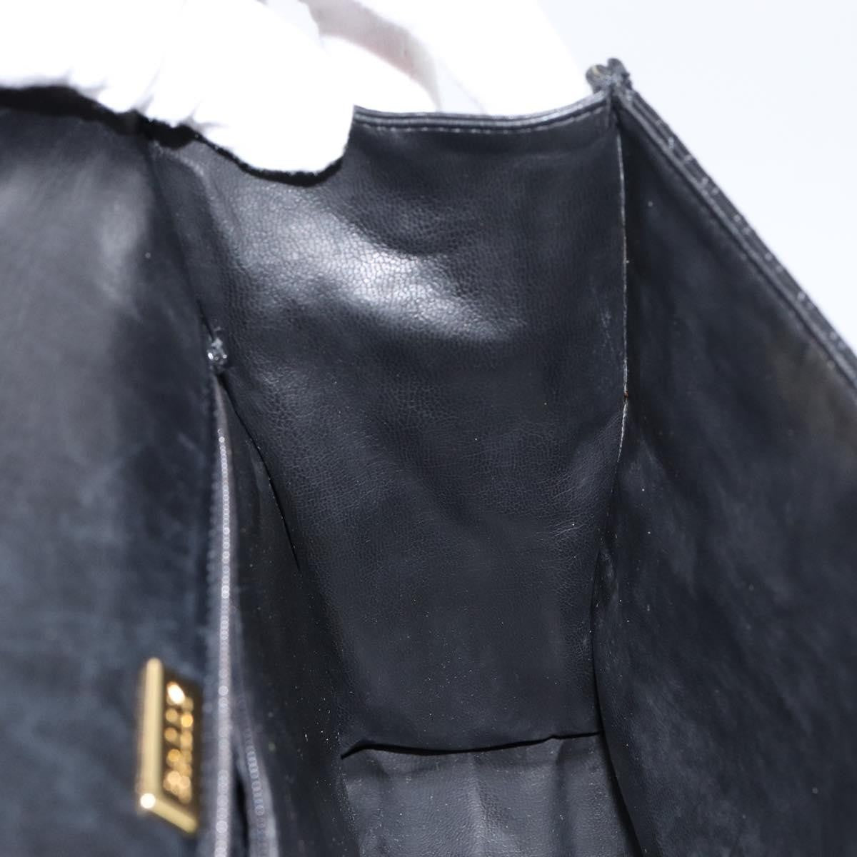 Bally Vintage Flap Handbag Quilted Leather