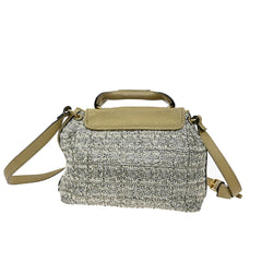 Chloe Elsie Shoulder Bag Tweed Leather