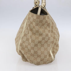 Gucci D-Ring Shoulder Bag GG Canvas