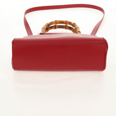 Gucci Nymphaea Top Handle Bag Leather