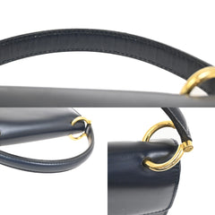 Celine Gancini Handbag Leather