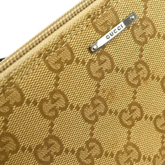 Gucci Vintage Boat Pochette GG Canvas