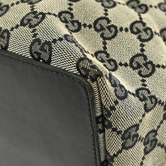 Gucci Vintage Bucket Shopping Tote GG Canvas