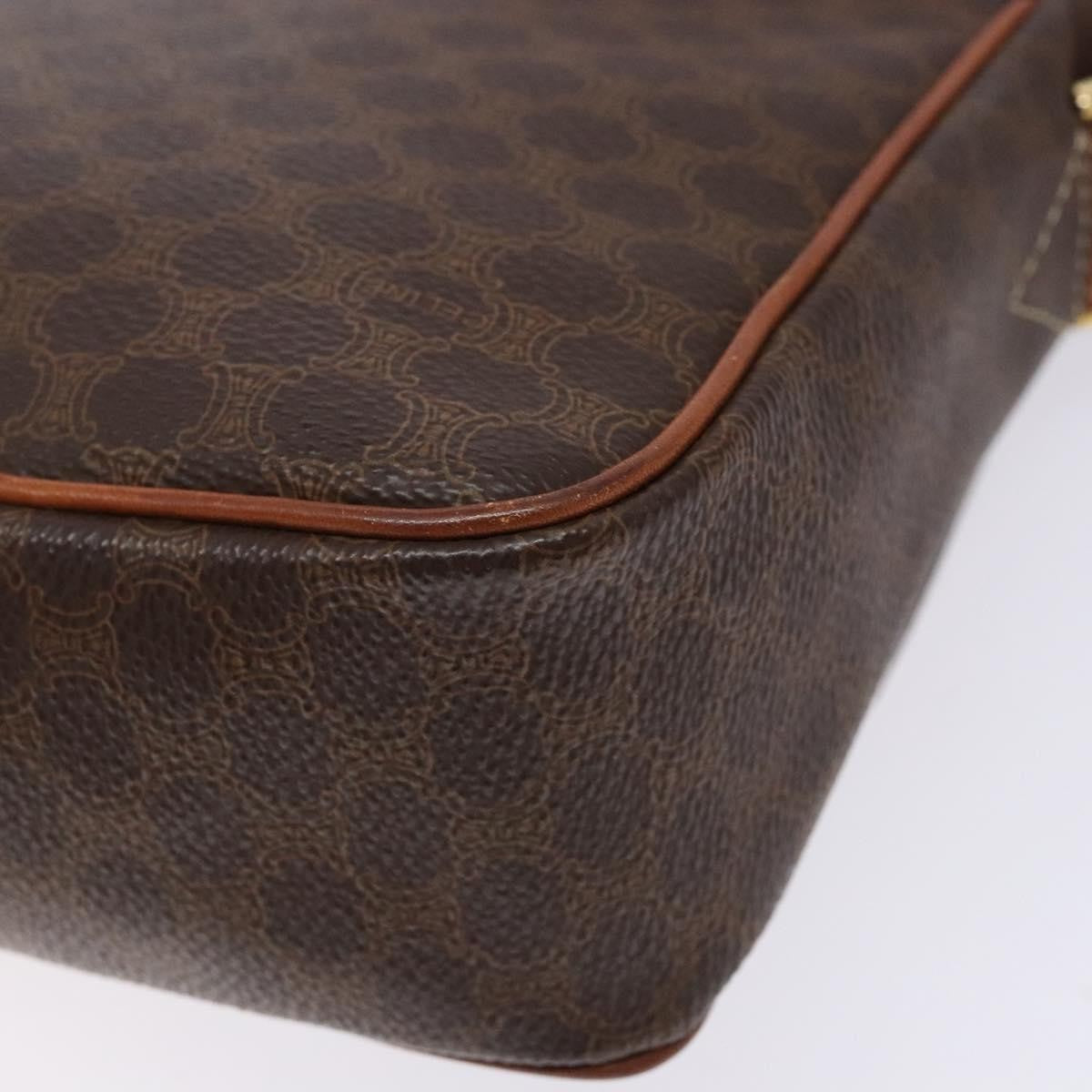 Celine Macadam Shoulder Bag PVC Leather