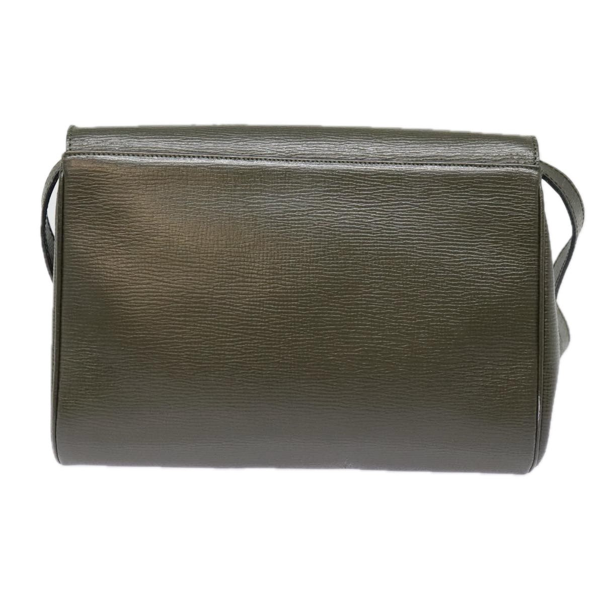 Celine Vintage Circle Logo Crossbody Bag Leather