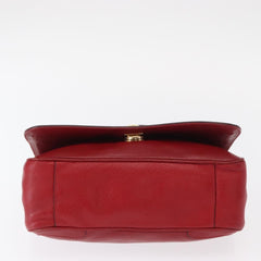 Salvatore Ferragamo Gancini Shoulder Bag Leather