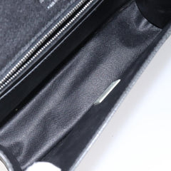 Louis Vuitton S Lock A4 Wristlet Pouch Macassar Monogram Canvas