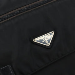 Prada Double Buckle Flap Messenger Bag Tessuto