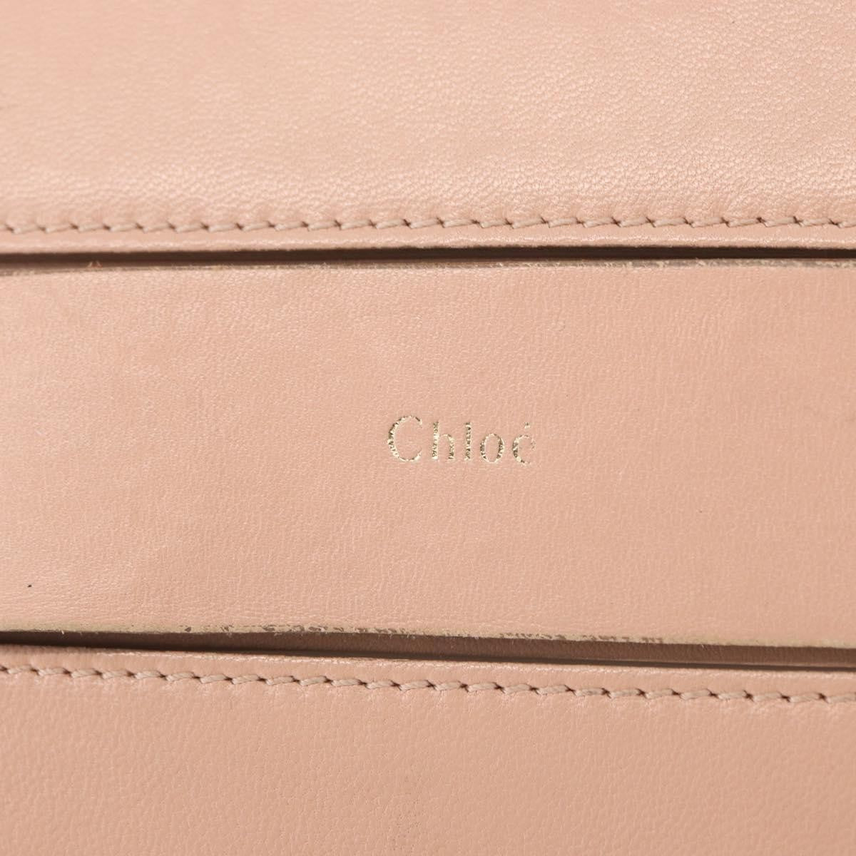 Chloe Elle Chain Clutch Leather