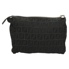 Fendi FF Logo Pouch Canvas
