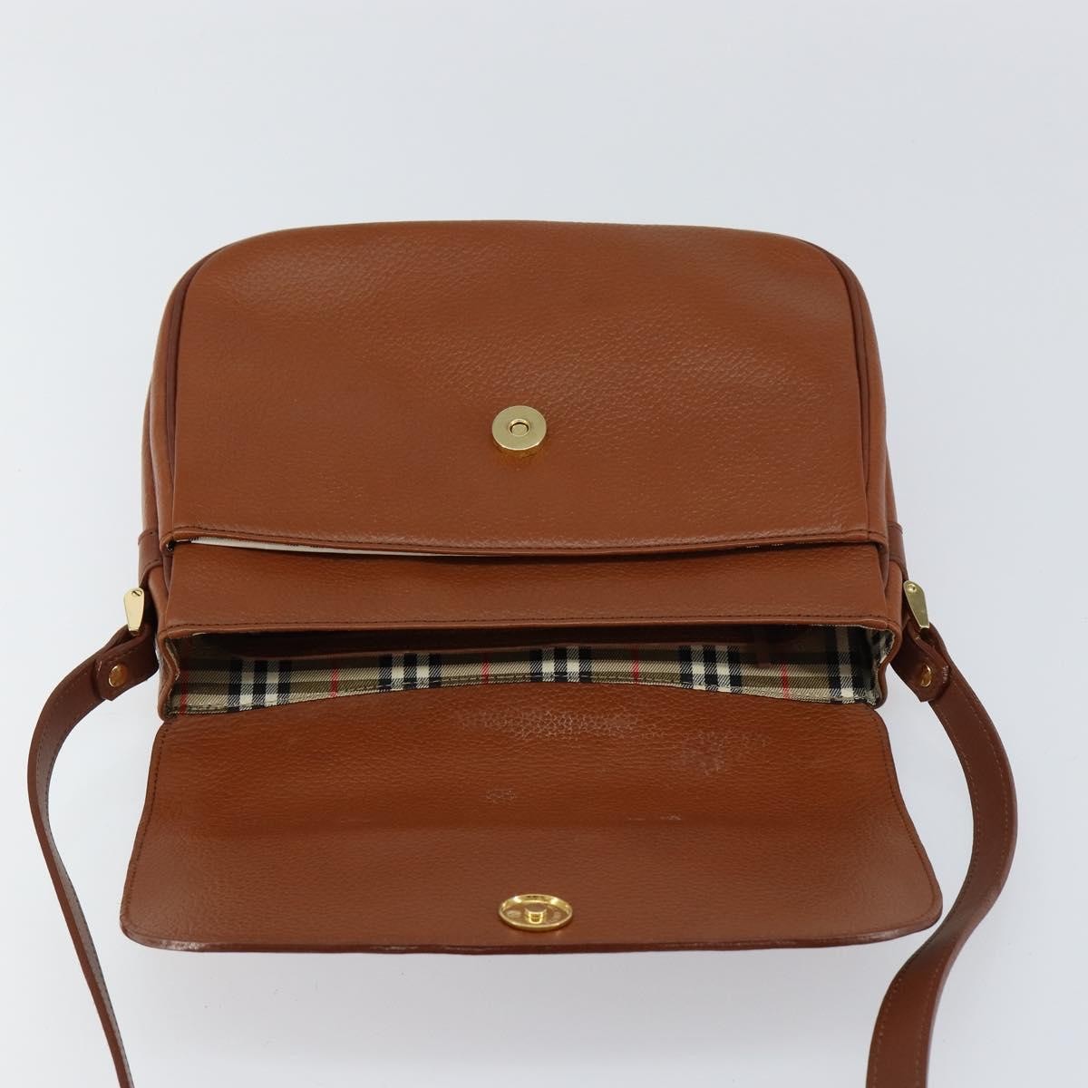 Burberry Vintage Shoulder Bag Leather