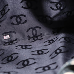 Chanel Boston Zip Tote Quilted Canvas