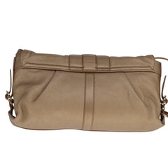 Bvlgari Chandra Flap Shoulder Bag Leather