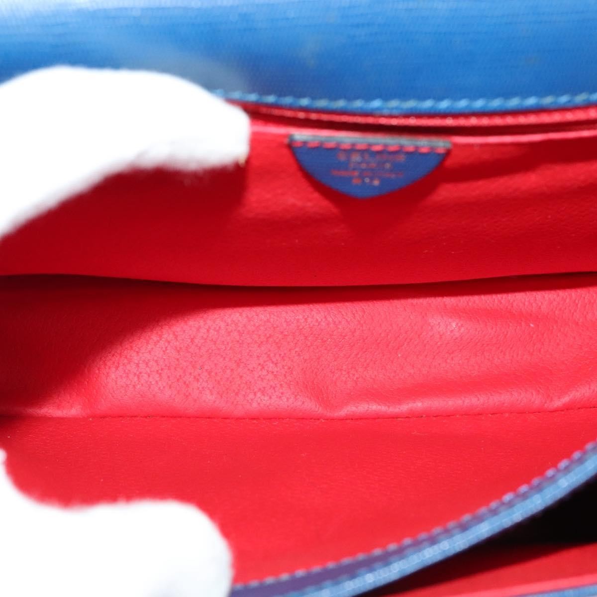 Celine Vintage Circle Logo Crossbody Bag Leather