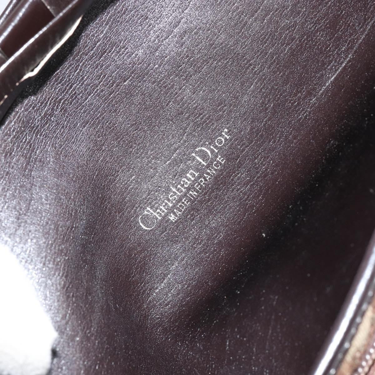 Christian Dior Vintage Trotter Shoulder Bag Canvas
