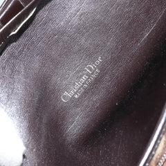 Christian Dior Vintage Trotter Shoulder Bag Canvas