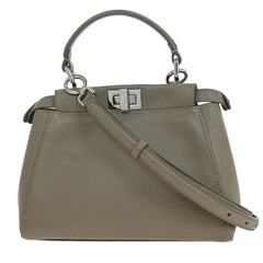 Fendi Peekaboo Bag Leather
