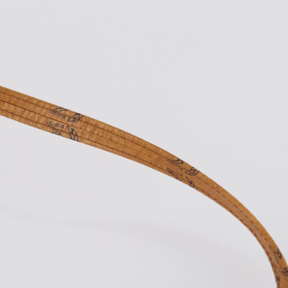 MCM Visetos Handbag Canvas and Leather